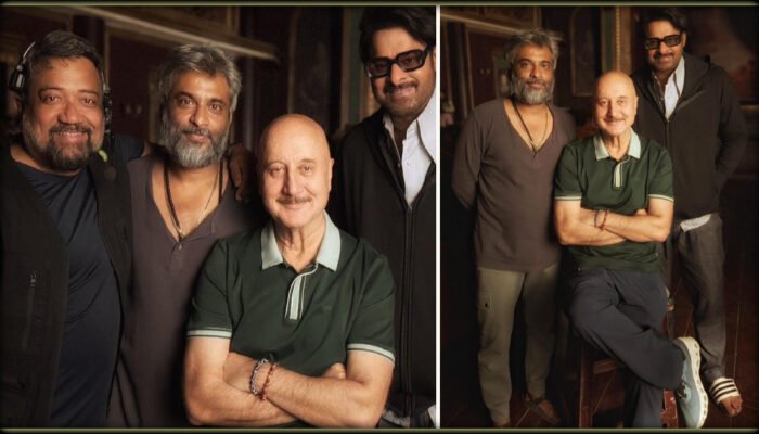 Anupam Kher, Prabhas, Hanu Raghavapudi