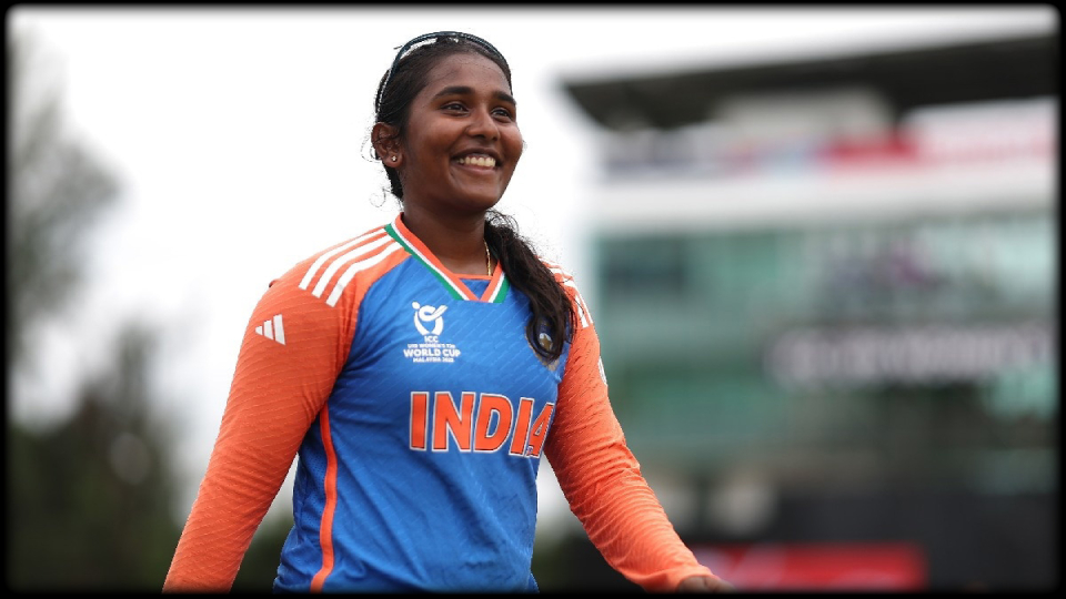 Trisha Gongadi The ICC U19 Women's T20 World Cup.