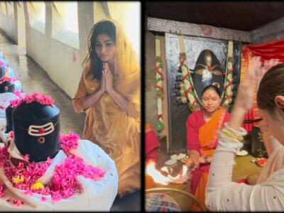 Mouni Roy Celebrates Mahashivratri at Sadhguru's Ashram