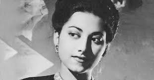 Vintage photo of Suraiya, legendary Bollywood singer and actress