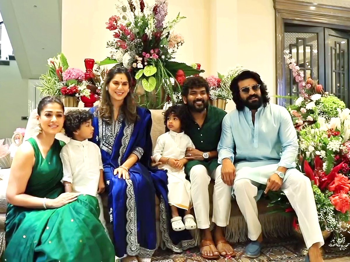 Mega Family Grandly Celebrated Upasana Baby Shower Photos
