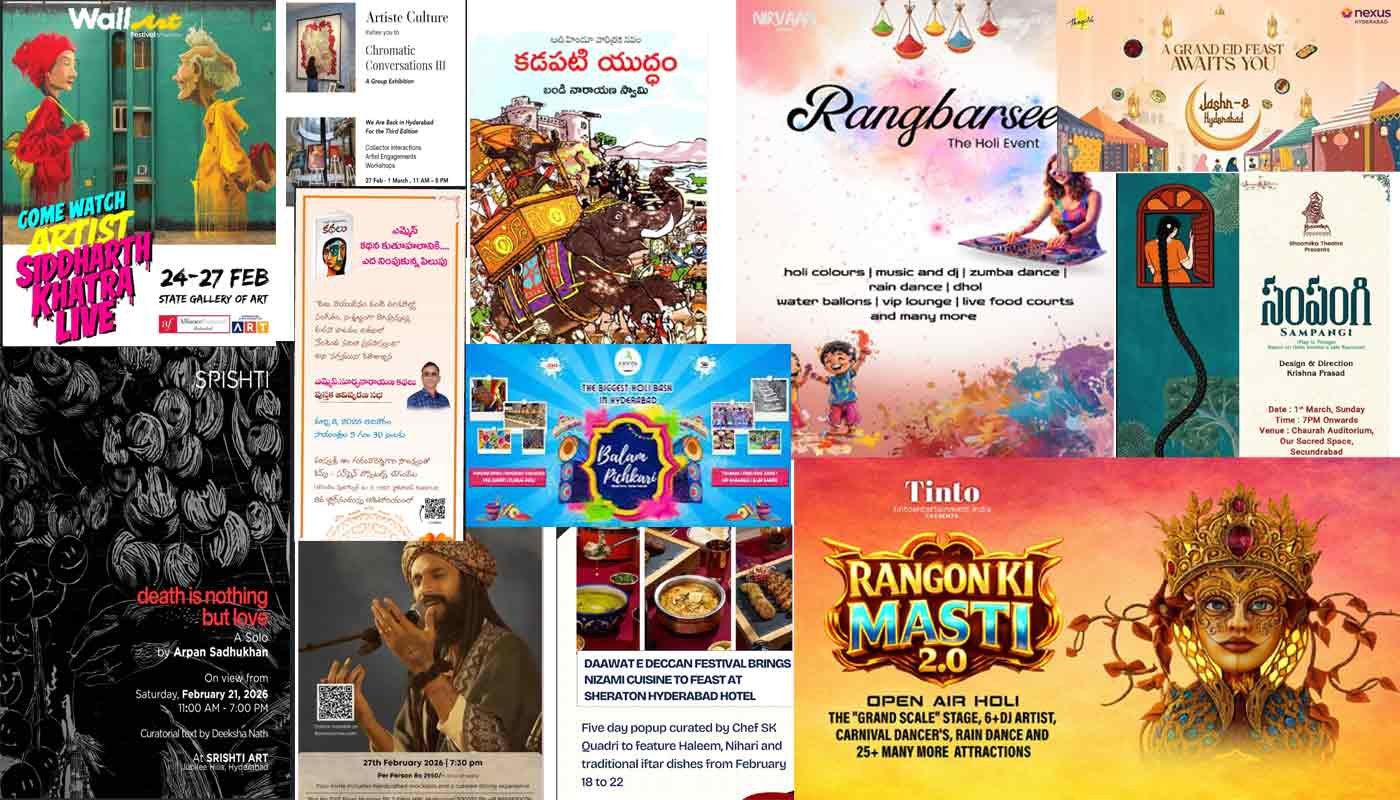 Where does Hyderabad Gathers This week?