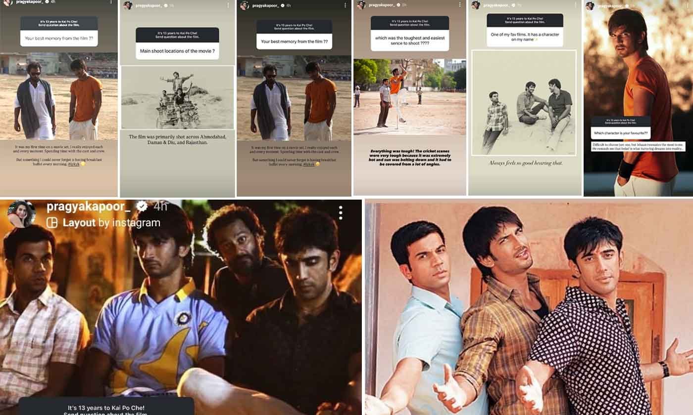 13 Years of Kai Po Che! Pragya Kapoor Calls Sushant Singh Rajput’s Character her ‘Favourite’: Ishaan resonates the most to me