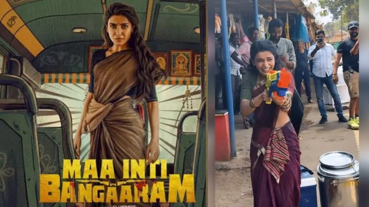 Samantha Ruth Prabhu Welcomes Festival of Colours on Film Set