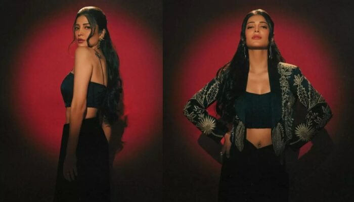 Shruti Haasan Black