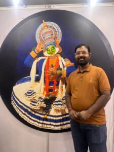 Artist Prashantt Yampure