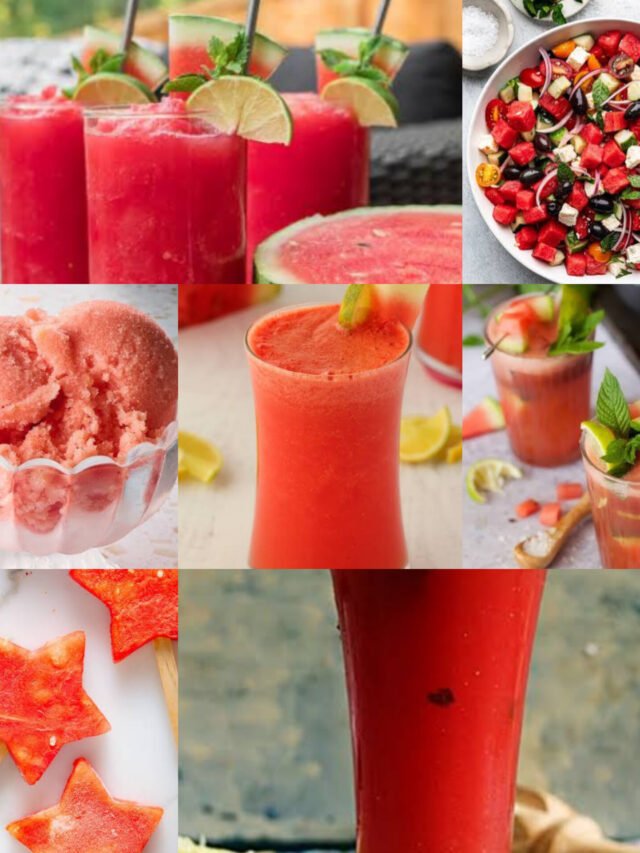 Watermelon Recipes for Summer: Refreshing Drinks