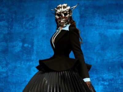 Ananya Birla, Couture Mask by Subodh Gupta