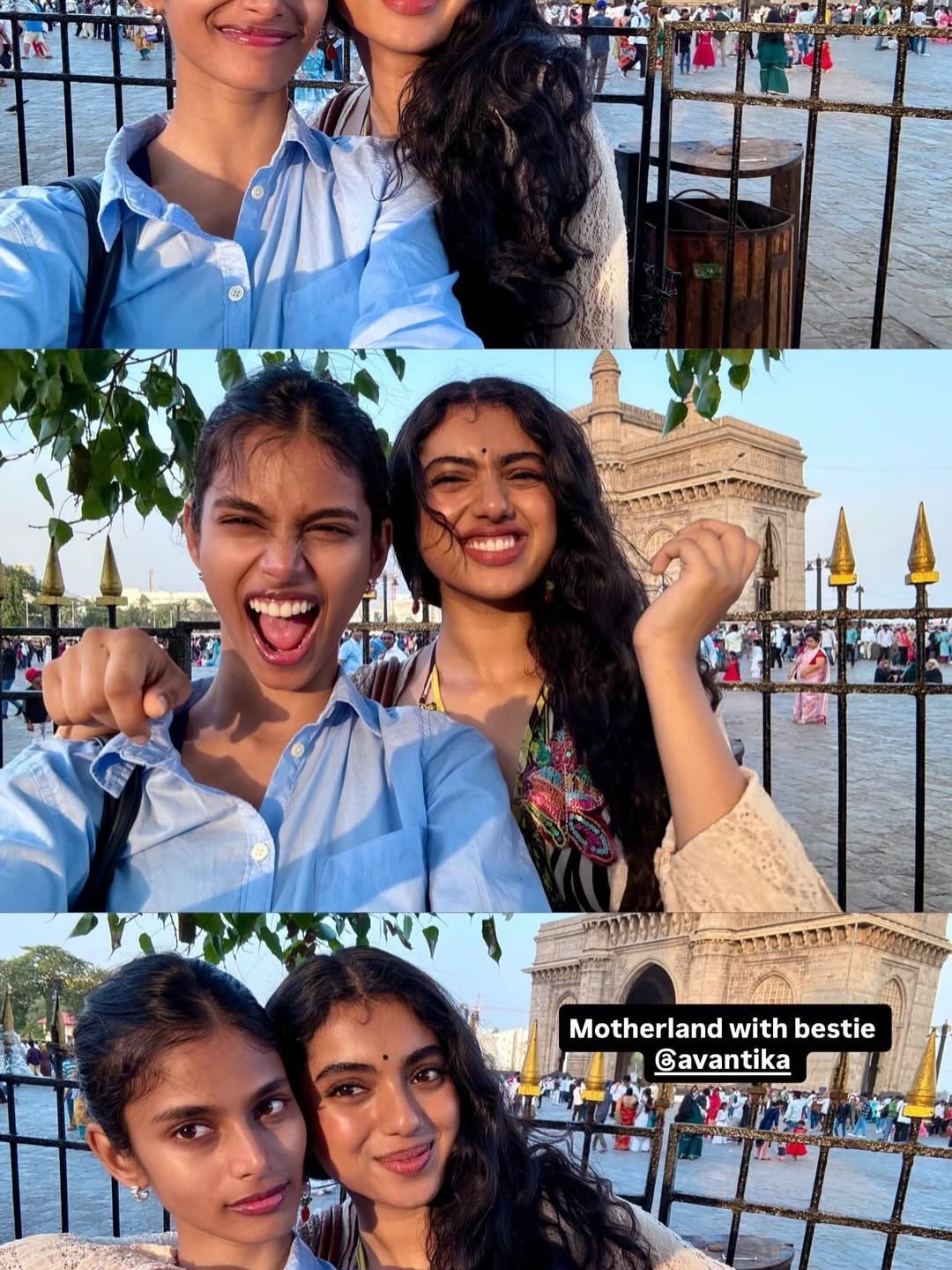 Bhavitha at India Gate