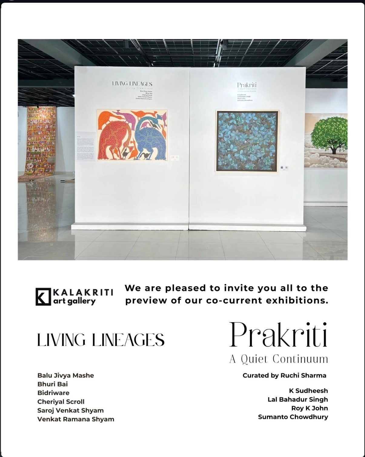 art exhibitions Jubilee Hills May