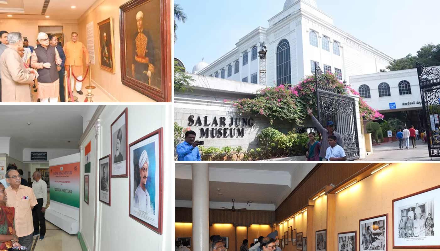 The Freedom Fighter Who Painted a Nation: Inside Chenna Basaviah Rumale’s Watercolours at Salar Jung Museum
