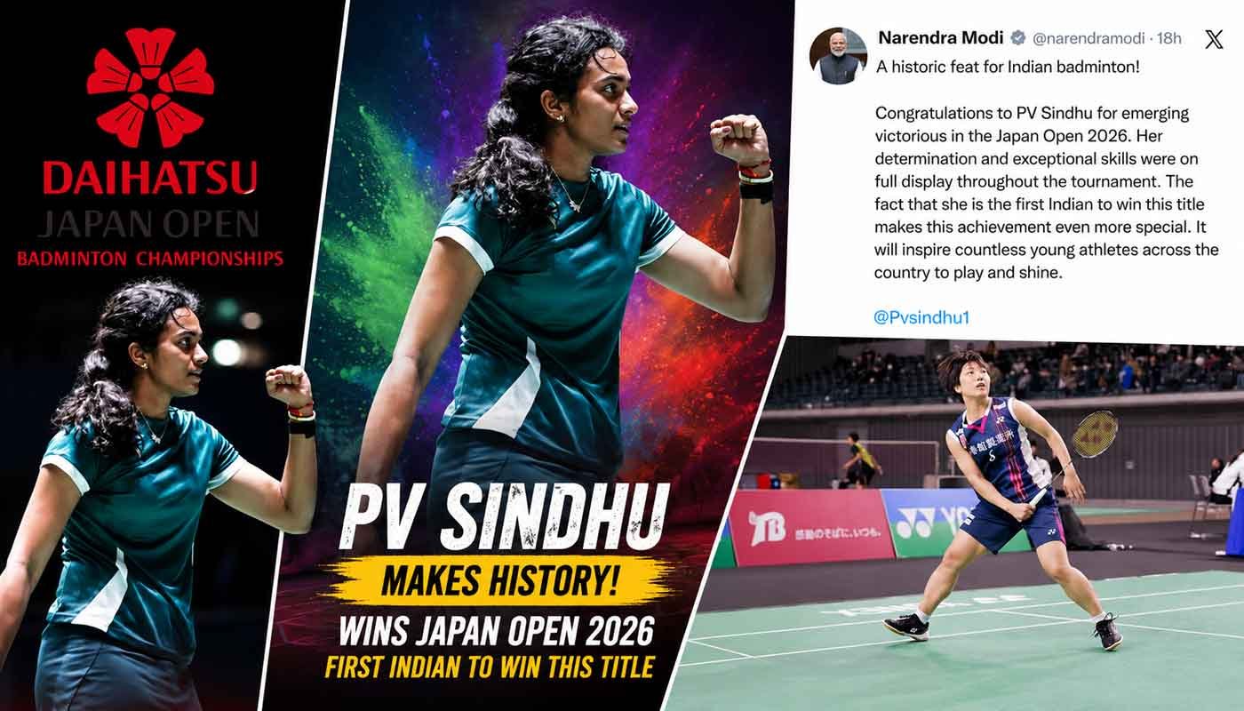 Sindhu Scripts History with Maiden Japan Open Title: What a Way to Bounce Back