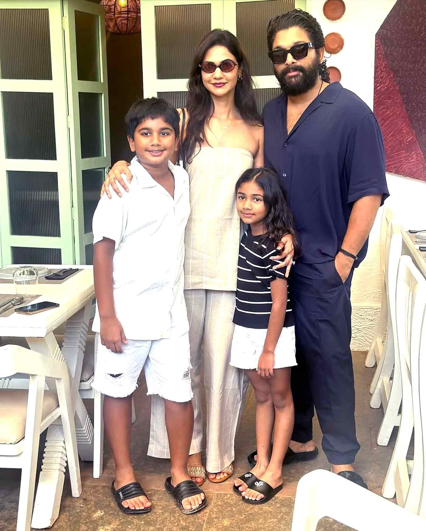 Sneha Reddy, wife of Telugu superstar Allu Arjun