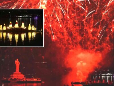 Tank Bund set for grand Saddula Bathukamma celebrations