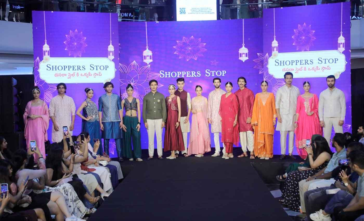Shoppers Stop Brings Its Dasara Collection to Life at a Special Fashion Showcase in Hyderabad