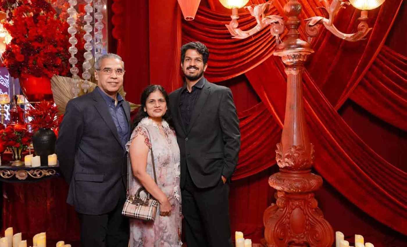 Sri Raghunandan Rao, IAS with family at Project 511’s ninth Food For Change fundraising event